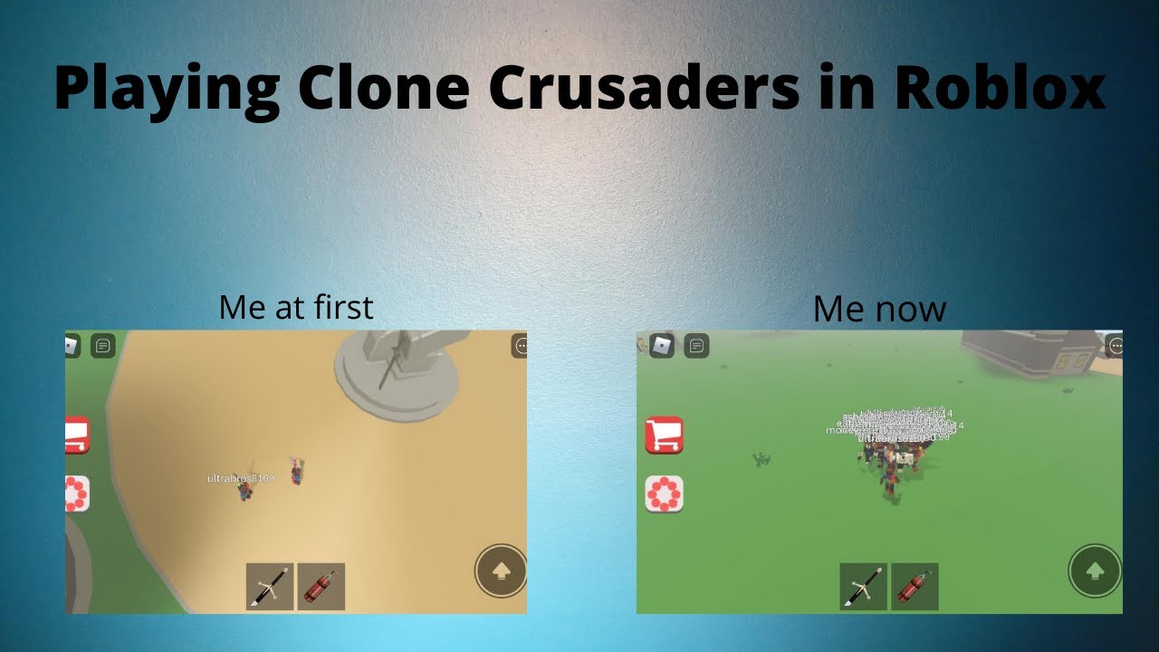 Playing Clone Crusaders In Roblox Youtube - see a bunch of foxes that are clones of the owner roblox