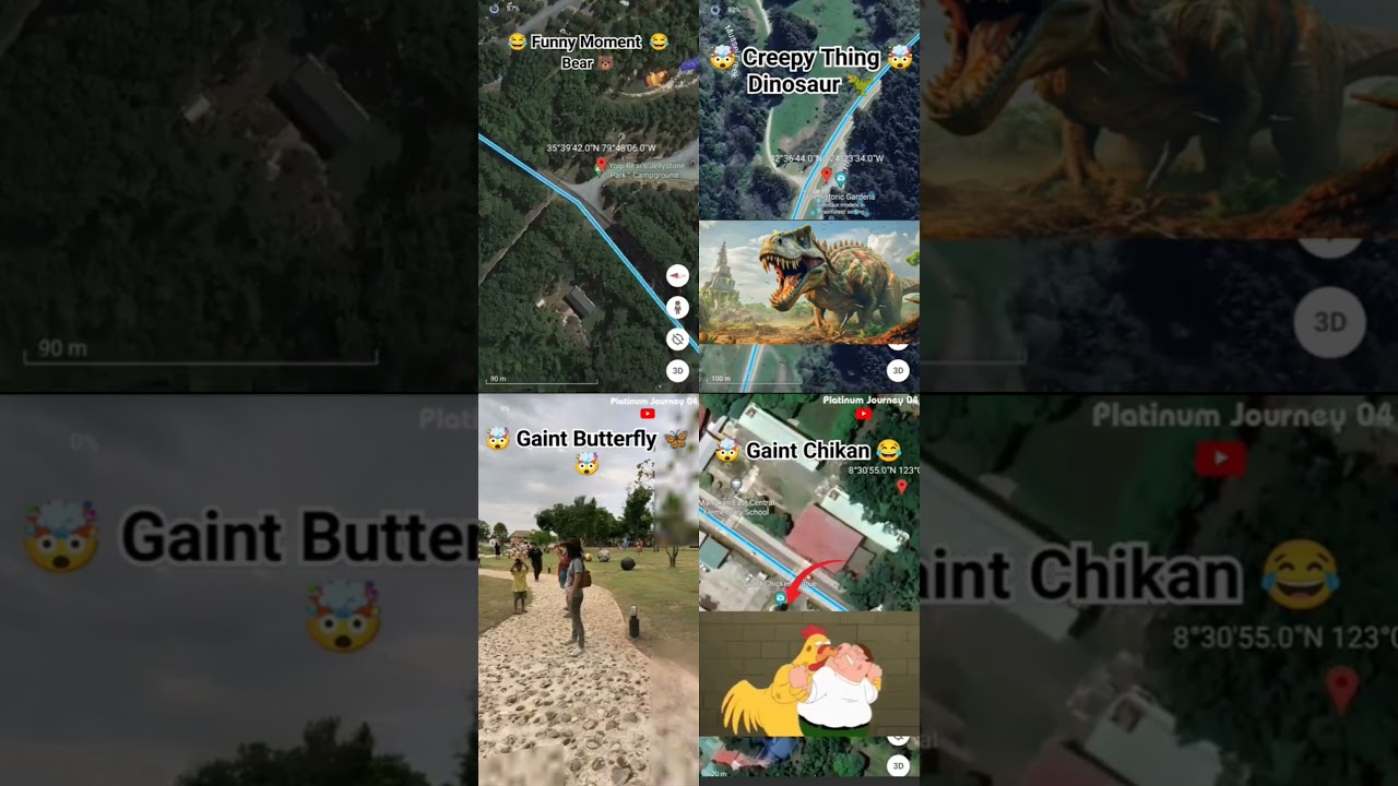 Google Earth Creepy place explore 😱