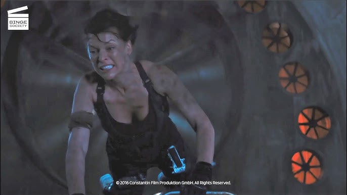 Resident Evil: The Final Chapter - Alice Vs Bloodshot Scene (1080p) FULL HD  