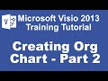 Automatically Create an Organizational Chart in Visio 2013 Using External Data