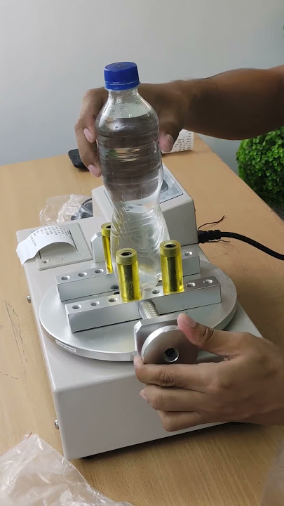 Kalau botol minuman dibuka, berapa kencang tutupnya si? #bottleflip #qualitycontrol #alatukur