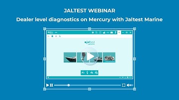 JALTEST WEBINAR | Dealer level diagnostics on Mercury with Jaltest Marine