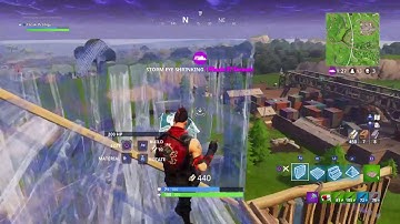 Fortnite ps4 (first build battle using new builder pro setting)