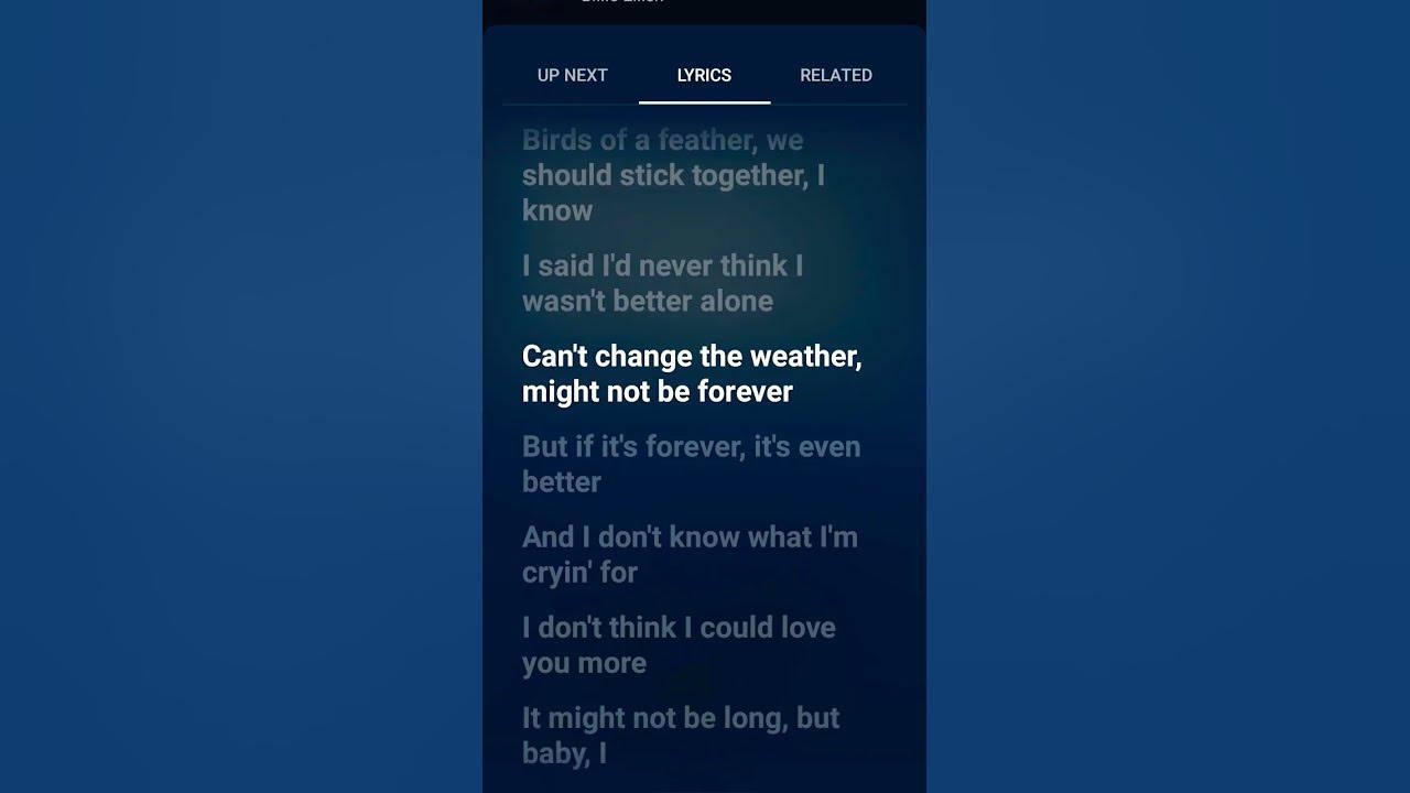 Birds of a feather 🕊️#music #billieeilish #lyrics #edits #shorts