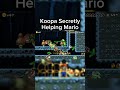 Koopa Helped Mario 🐢🔥🤣😭💀 #mario #nintendo #mariomaker