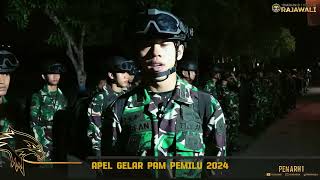 KESIAPAN PASUKAN  DIVISI INFANTER 1 KOSTRAD MENDUKUNG PENGAMANAN PEMILU 2024