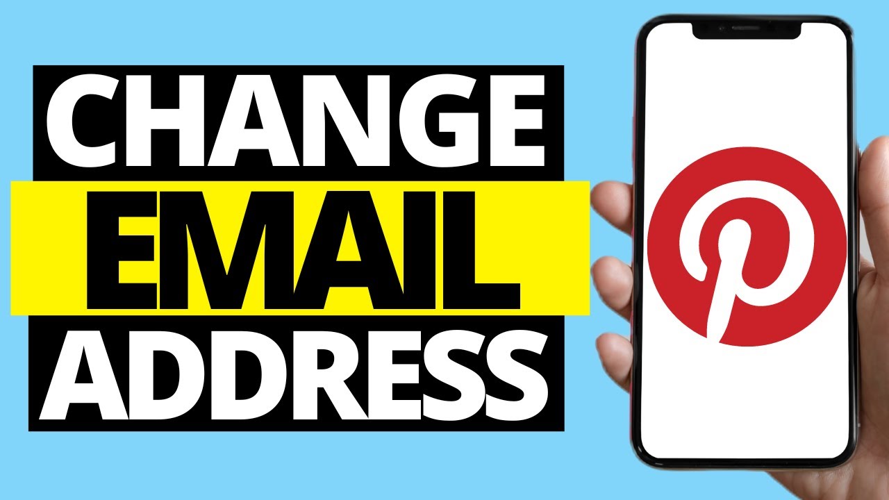 How To Change Email Address On Pinterest Mobile App - YouTube