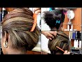 SILK PRESS ON NATURAL HAIR WITH FULL HIGHLIGHTS! JOICO BLONDE LIFE!!