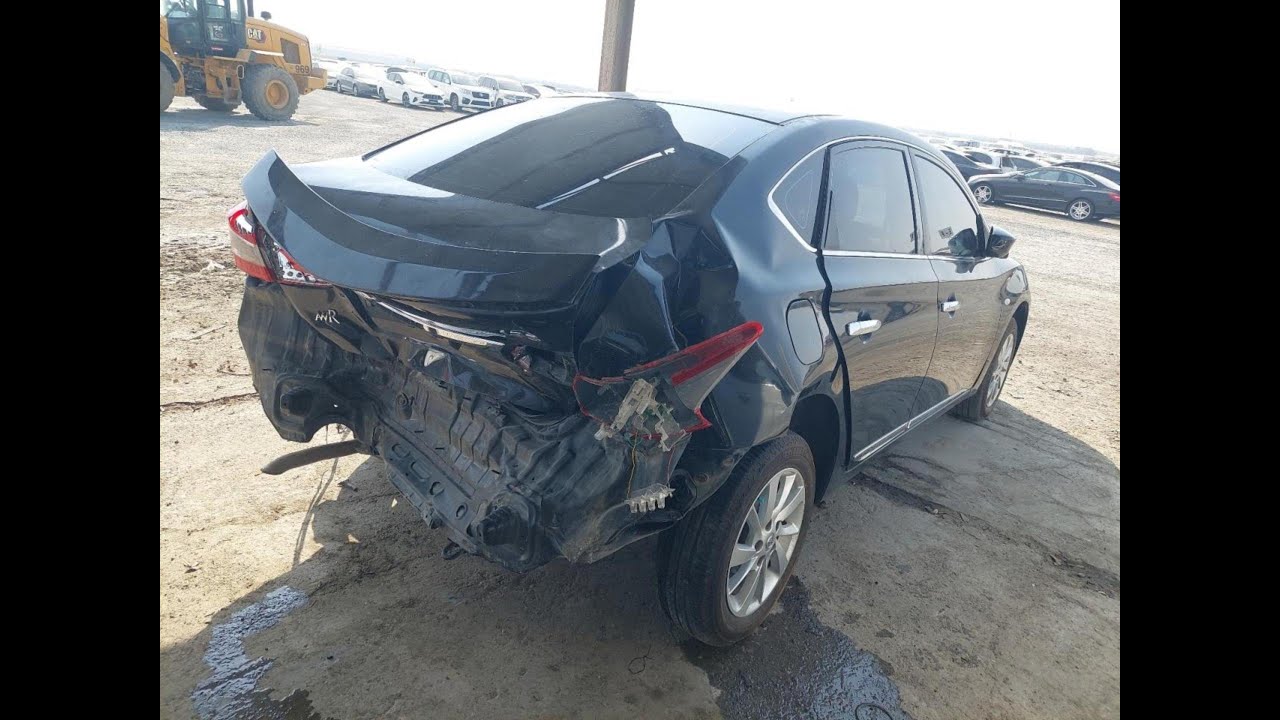 2019 Nissan Sentra MNTAB7A91K6011361 REAR END - YouTube