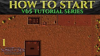 HOW TO START Tutorial SONGS OF SYX v65 0.65 Guide Gameplay 1