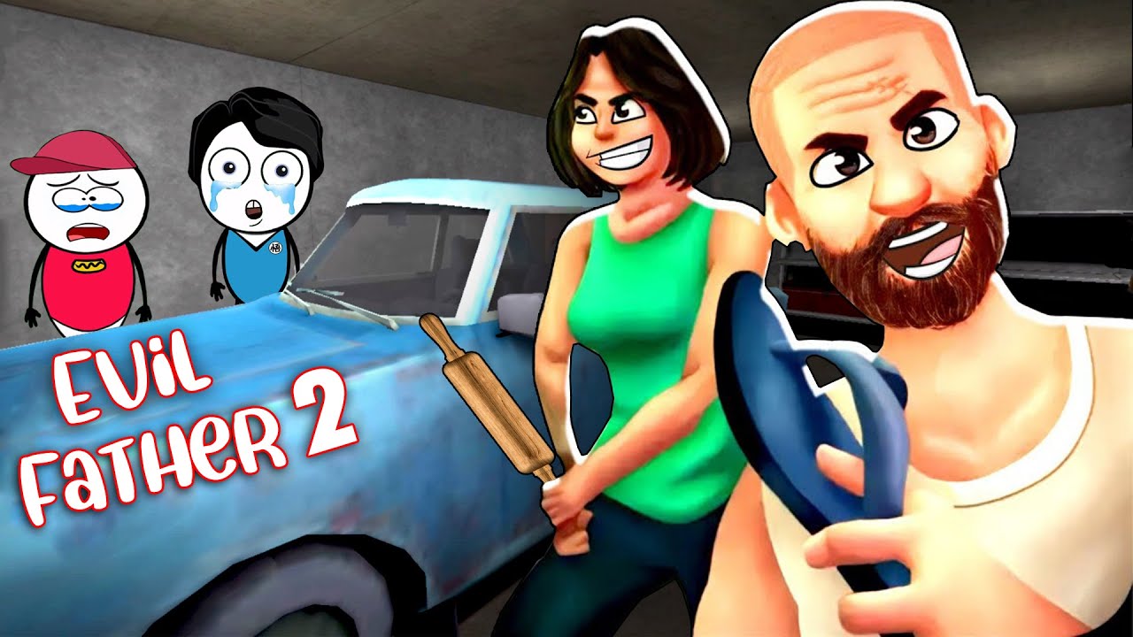 EVIL FATHER 2 - Escape Full Gameplay | Khaleel and Motu - YouTube