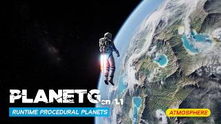 PlanetGen 1.1 — Planetary Atmosphere | SunSky Integration | Procedural Spherical Terrain | UE5