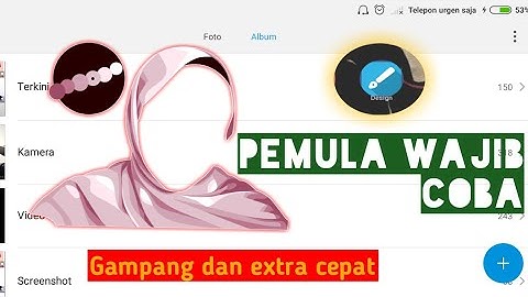 Tutorial vector hijab untuk pemula//tanpa gradient |•| Infinite Design