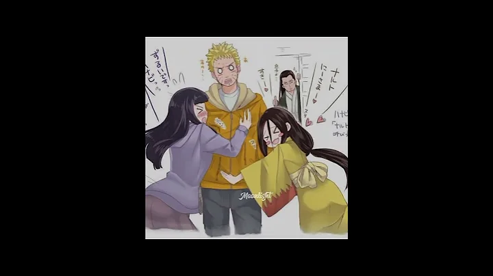 😃😃😃 Hinata hanabi and Naruto #animeedit #hyuga #hinata #naruto