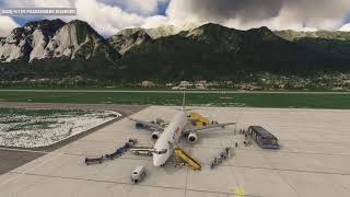 MSFS2020 Despegue de Innsbruck y Aterrizaje en Alicante con el B737 700 de PMDG #336