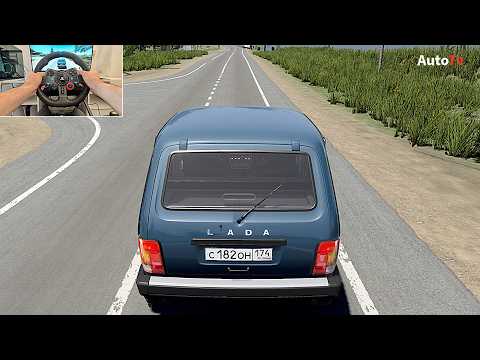 2016 Lada Niva 4x4 - BeamNG Drive v0.39 | Logitech G29 Gameplay