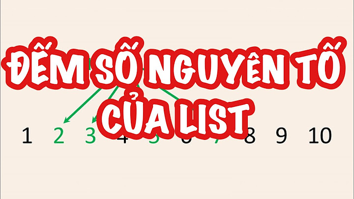 Hướng dẫn how do you count the number of occurrences of an element in a list in python using for loop? - làm thế nào để bạn đếm số lần xuất hiện của một phần tử trong danh sách trong python bằng cách sử dụng vòng lặp for?