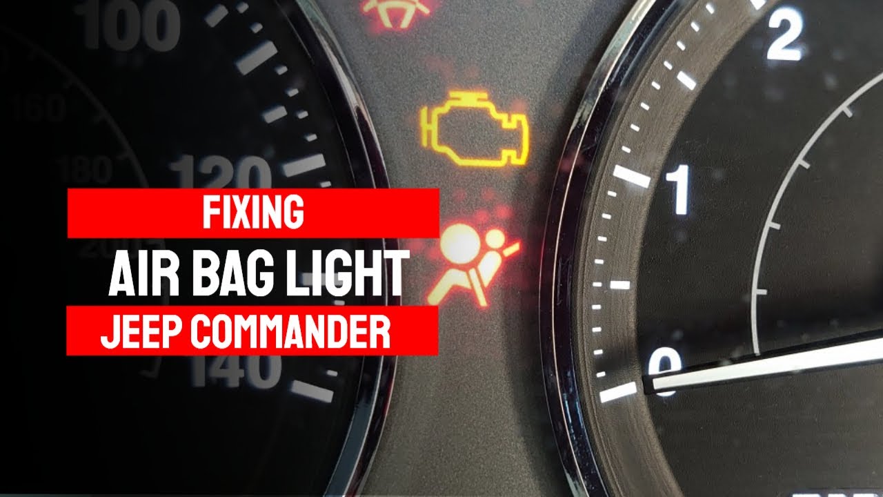 Fixing the common Air Bag Light on a Jeep Commander - YouTube