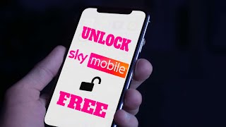 How to unlock Sky Mobile phone screenshot 3