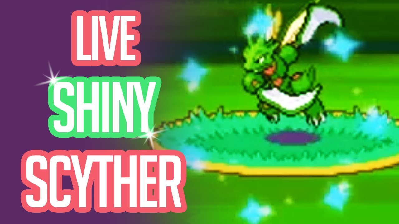 [LIVE] Shiny Scyther (Repel Trick) after only 1,971 RE'S! | Pokemon Platinum Shiny Reaction ~ DTQ #3