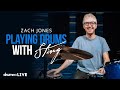 What does it take to play drums with sting  zach jones