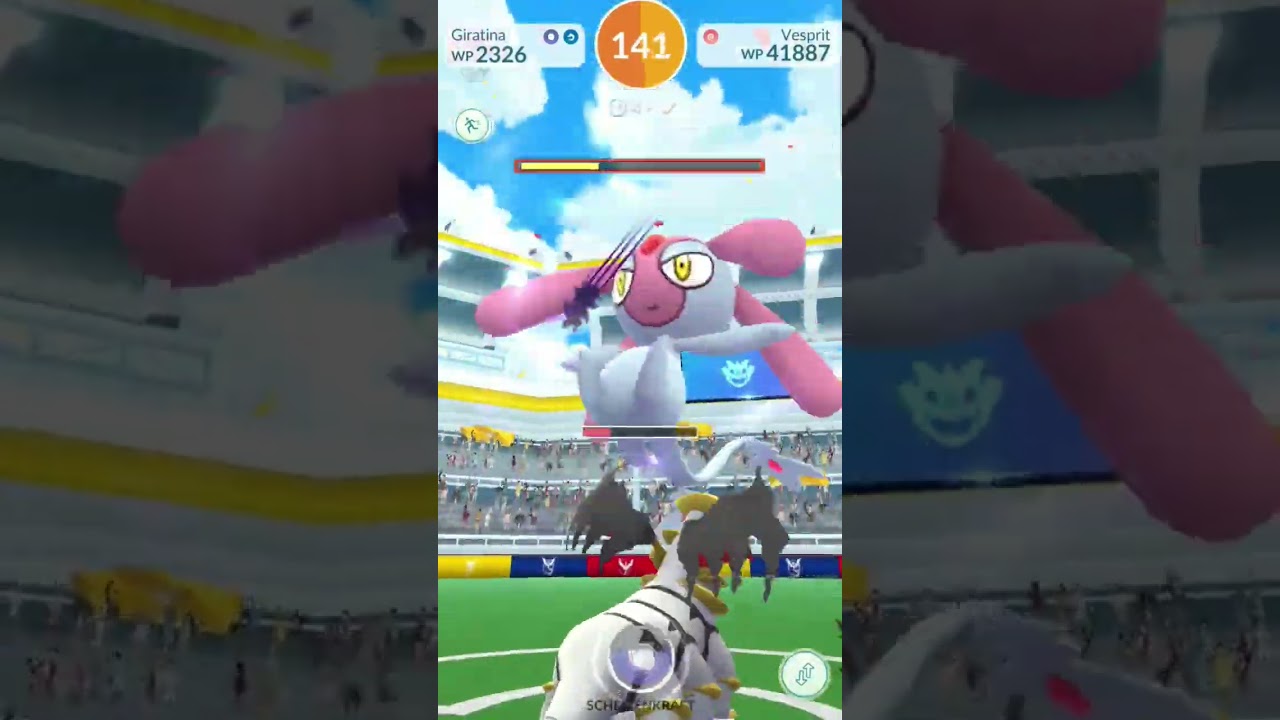 Vesprit Pokémon Go Raid 