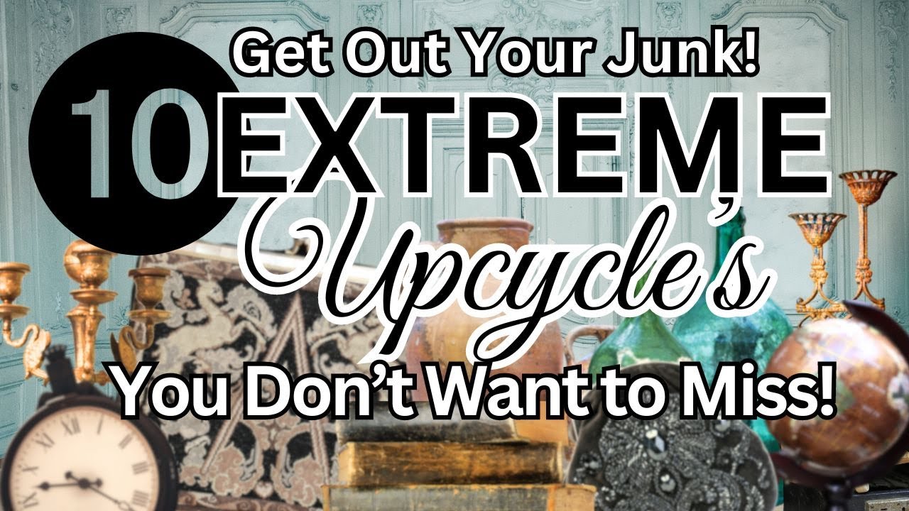 10 Everything is HOME DECOR! DIY'S GET OUT YOUR JUNK!  Inspiration & Techniques to Try!