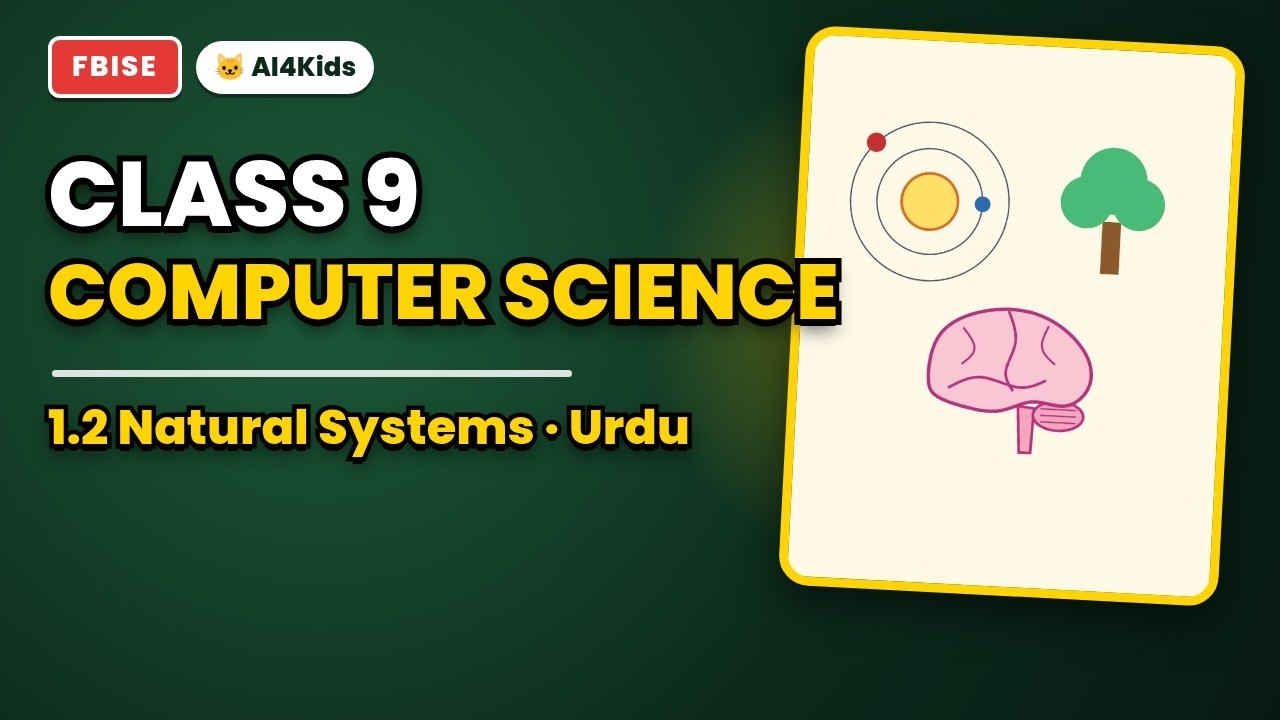 Class 9 Computer Science 1.2 | Types of Systems: Natural Systems ...