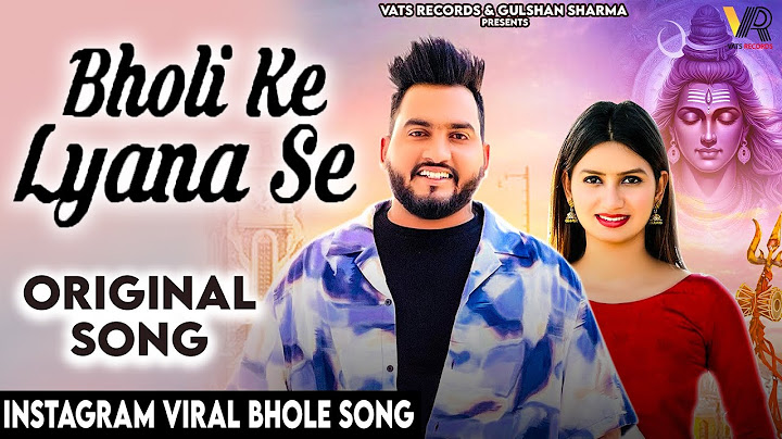 Bholi Ke Lyana Se (Official Song) Gulshan Music | Nidhi Sharma | New Haryanvi Bhole Song 2024