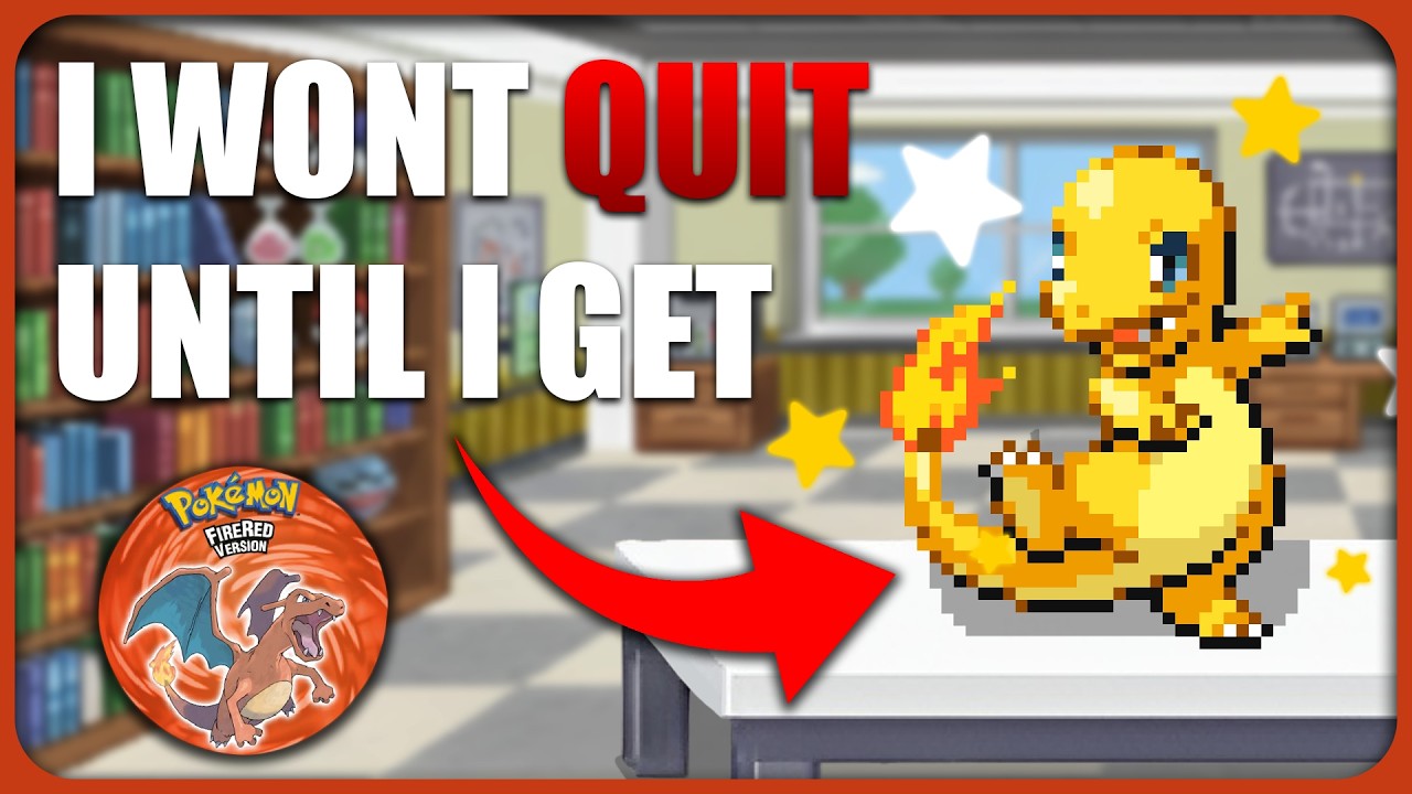 NOT STOPPING Until I get Shiny Charmander in Pokémon FireRed!