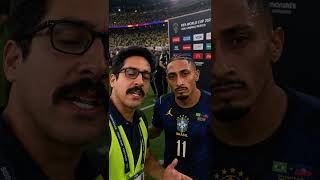 Raphina ainda não atendeu as expectativas e ainda saiu sentindo... Ainda vai se provar nessa copa?