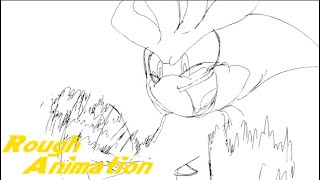 [Animation] Sonic And Silver - IDW Sonic Comic -   @AdrenalineDubs      Rough Animation