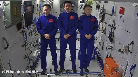 Full video: Shenzhou-14 crew