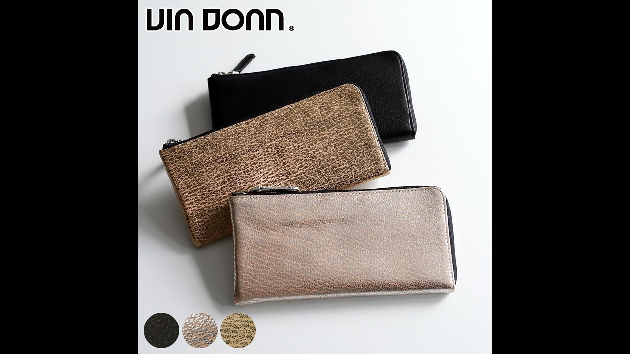 VIA DOAN（ヴィア ドアン） Zilda（ジルダ） 小銭入れ付き長財布（L字