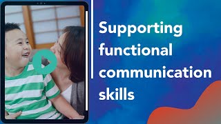 Telepractice - Supporting Children Functional Communication Skills l Professional Experience