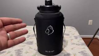 World Largest Insulated Bottle-Reviewing Buzio 1.5 Gallon Vacuum Insulated Bottle!