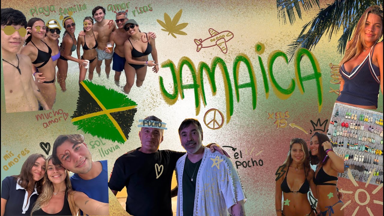 en Jamaica con el Pocho Lavezzi