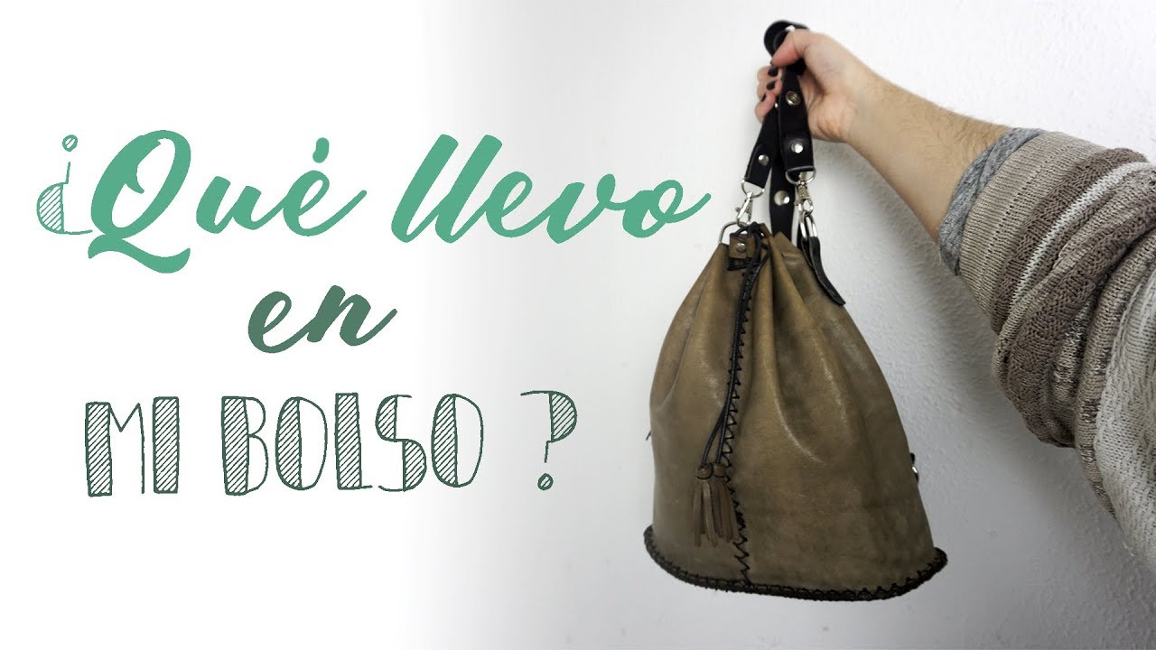 ¿Qué llevo en mi BOLSO? || Cotilleando mis truquis ZERO WASTE