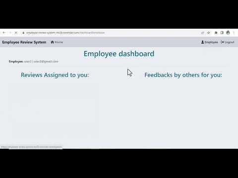 Employee Review System | Backend Project | Coding ninjas | skill test |