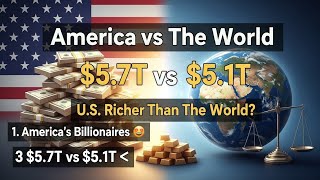America vs The World Billionaire Wealth Comparison 2025