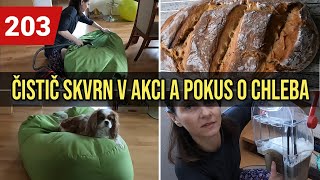 JAK JSEM SE NACHYTALA NA KOŠÍKU | ČISTÍM PSÍ🐶 PELECH | POKUS O DOMÁCÍ CHLEBA | VLOG - 1. část