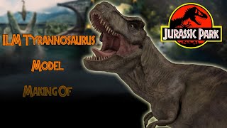 JWE 2 - Making The Jurassic Park ILM T-Rex Model (Speed Edit)