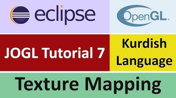 JOGL Tutorial 7 - Texture Mapping in eclipse - Kurdish Language
