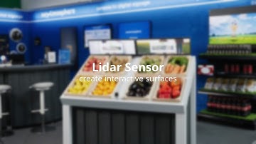 Lidar Sensor - create interactive surfaces