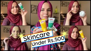 Affordable Summer Skincare Routine Under Rs.500/- | SAEED GHANI PRODUCTS REVIEW #faiqahassan