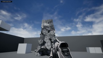 Unreal Chaos Destruction demo