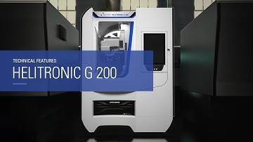 WALTER HELITRONIC G 200 | Product Video