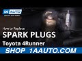 How To Replace Spark Plugs 2003-09 Toyota 4Runner