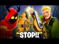 Trolling With RIPSAW LAUNCHER In Fortnite