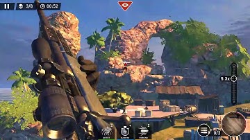 Sniper Ghost Warrior Gameplay : Chapter 1 Mexico : Sniper Mission 18 : Lead The Rain (Android/iOS)